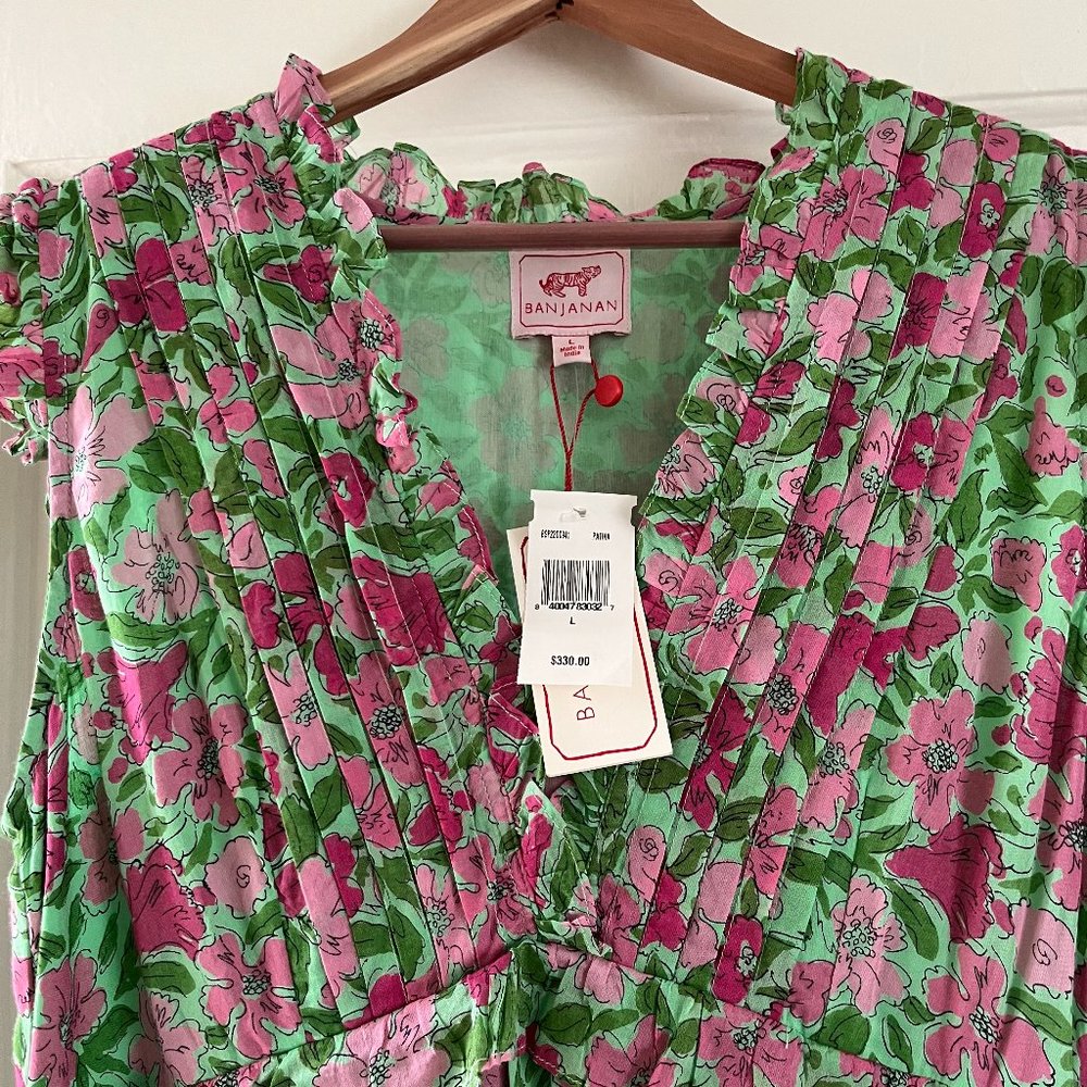 Banjanan Maxi Dress size large NWT